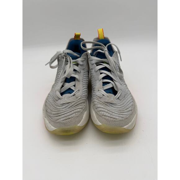 Nike Air Jordan Luka 1 Next Nature Orange Grey Sneakers DR9830-074 Mens Size 7.5 - Picture 1 of 6